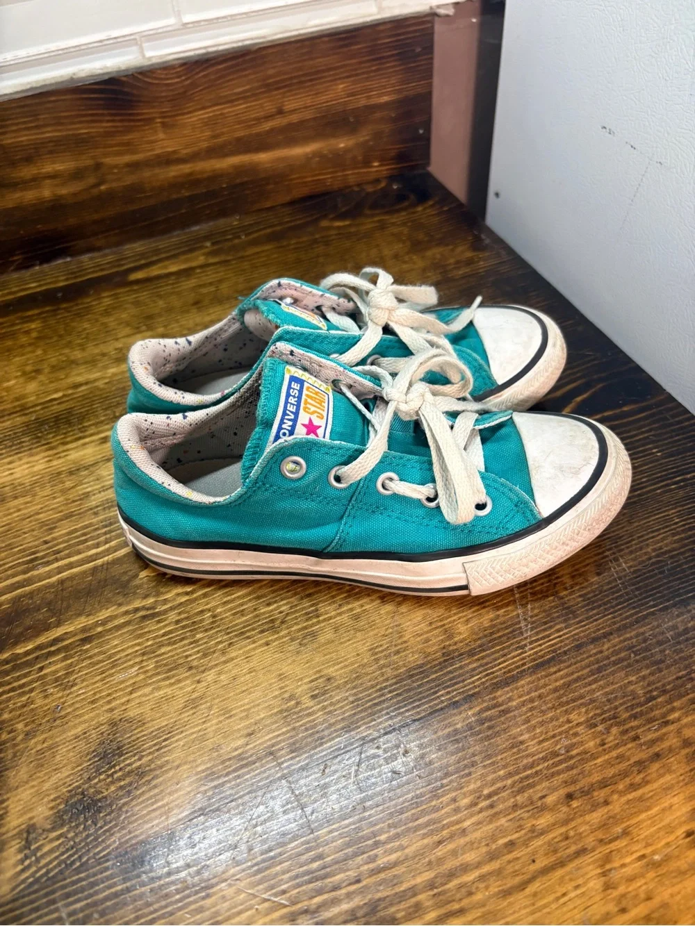 Converse‎ Turquoise Sneakers Size 13
